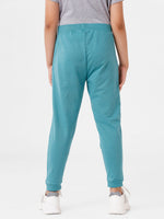 Kids - Girls Printed Jogger Ocean Blue