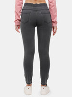 De Moza Women's Jeggings Dark Grey