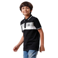 Pack of 2 Pipin Boys T-shirt Navy Blue & Black