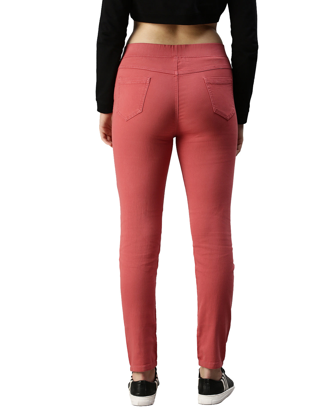 De Moza Women's Jeggings Dusty Pink