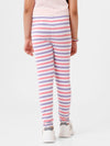 Kids – Girls Printed Ankle Leggings Pink