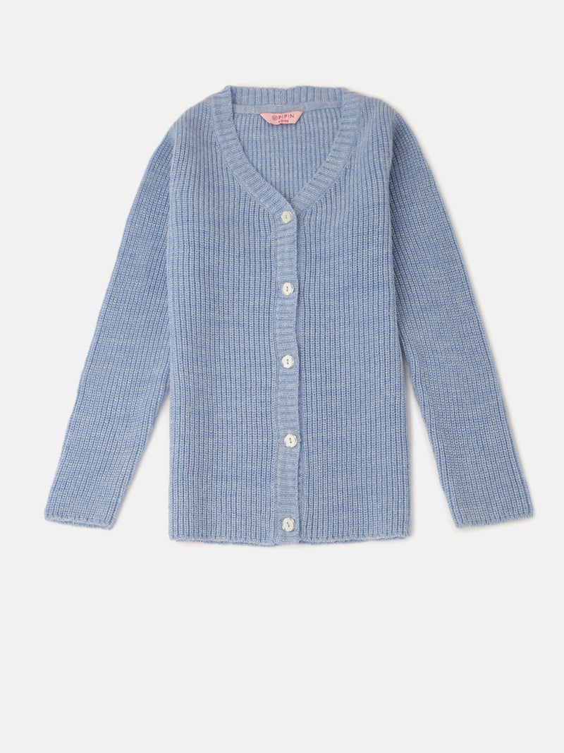 Pipin Girls Sweater Sky Blue