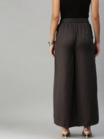 De Moza Ladies Palazzo Dark Grey