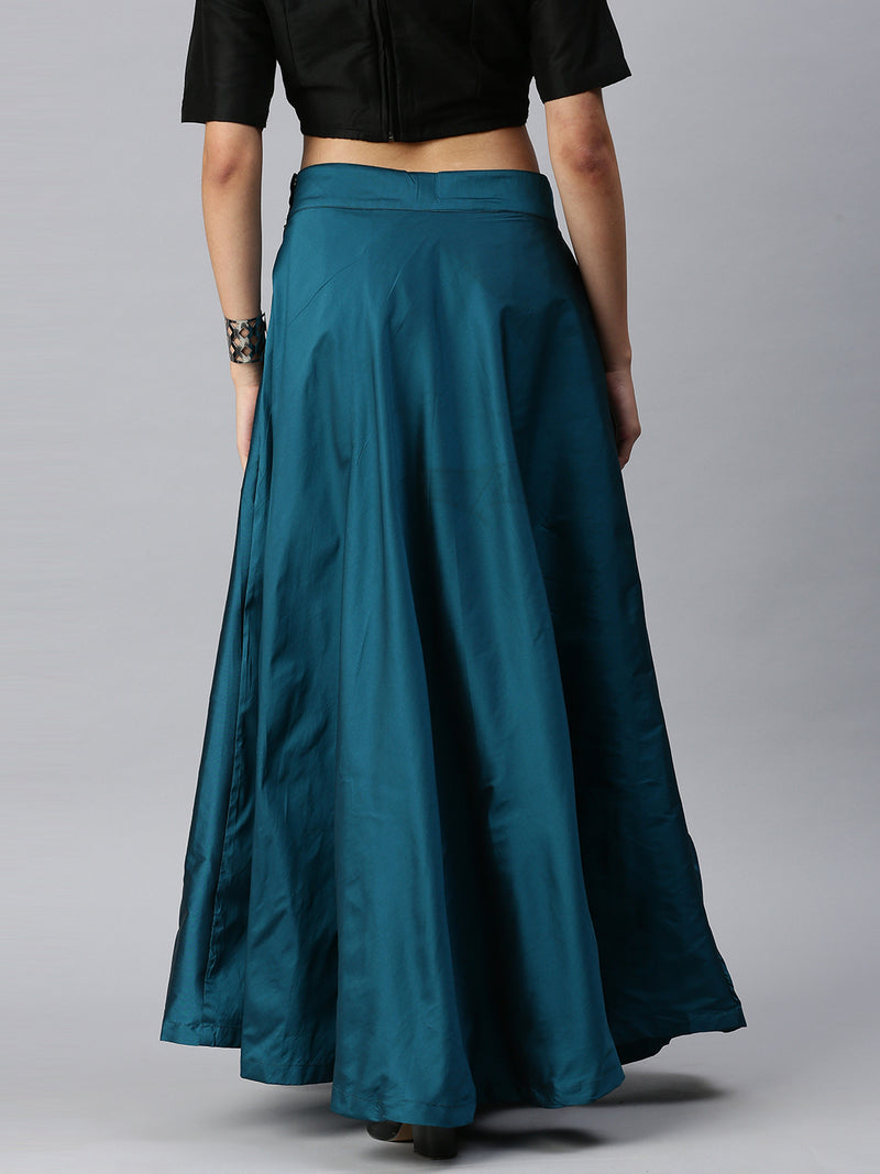 De Moza Women's Skirt Dark Teal