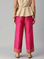 De Moza Women’s Palazzo Fuchsia