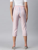 De Moza Ladies Printed Pyjama Pant Calcite Blue
