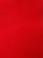 De Moza Ladies Plus Ankle Length Leggings Solid Cotton Red - De Moza