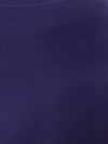 De Moza Ladies Plus Ankle Length Leggings Solid Cotton Navy Blue - De Moza