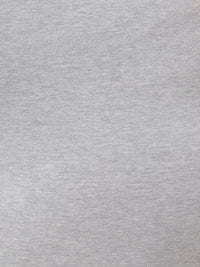 De Moza Ladies Plus Ankle Length Leggings Solid  Cotton Grey Melange - De Moza
