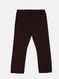 Kids - Girls 3/4TH Leggings Brown