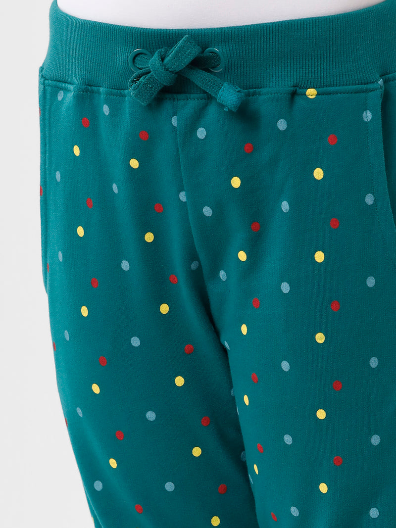 Kids - Girls Printed Jogger Bottle green