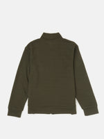 Kids – Boys Active wear Jacket Olive Green