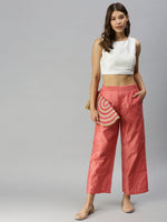 De Moza Ladies Palazzo Light Coral
