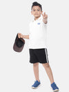 PIPIN Kids - Boys Shorts Solid Cotton Black - De Moza (6682127990847)