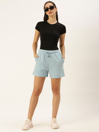 De Moza Women’s Shorts Powder Blue