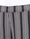 De Moza Women’s Printed Palazzo Black