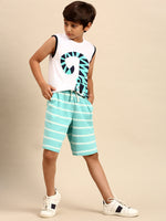 Kids - Boys Shorts Light Teal