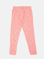 PIPIN Girls Printed Jogger Pink