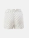 Kids - Girls Printed Shorts White