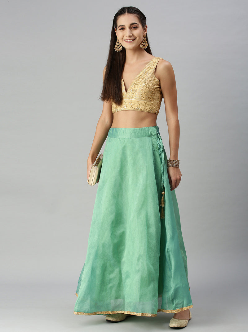 Women's Skirt Olive Green 