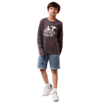 Pack of 2 Pipin Boys T-shirt Dark Navy Blue & Dark Grey