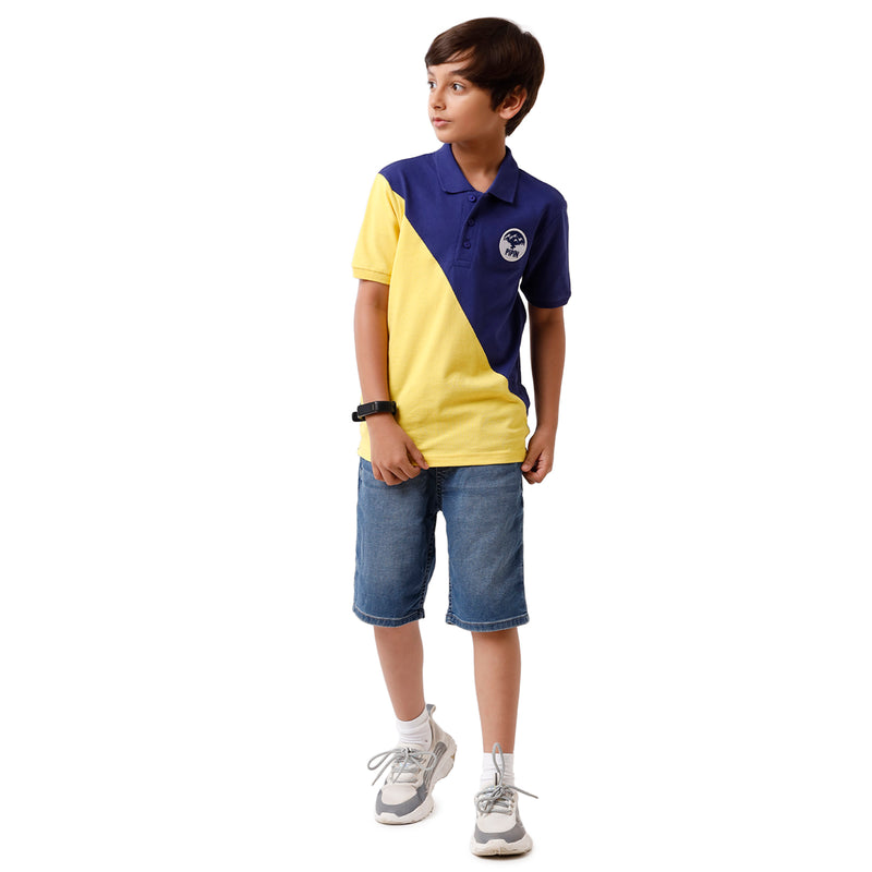 Pack of 2 Pipin Boys T-shirt Dark Navy Blue & Navy Blue