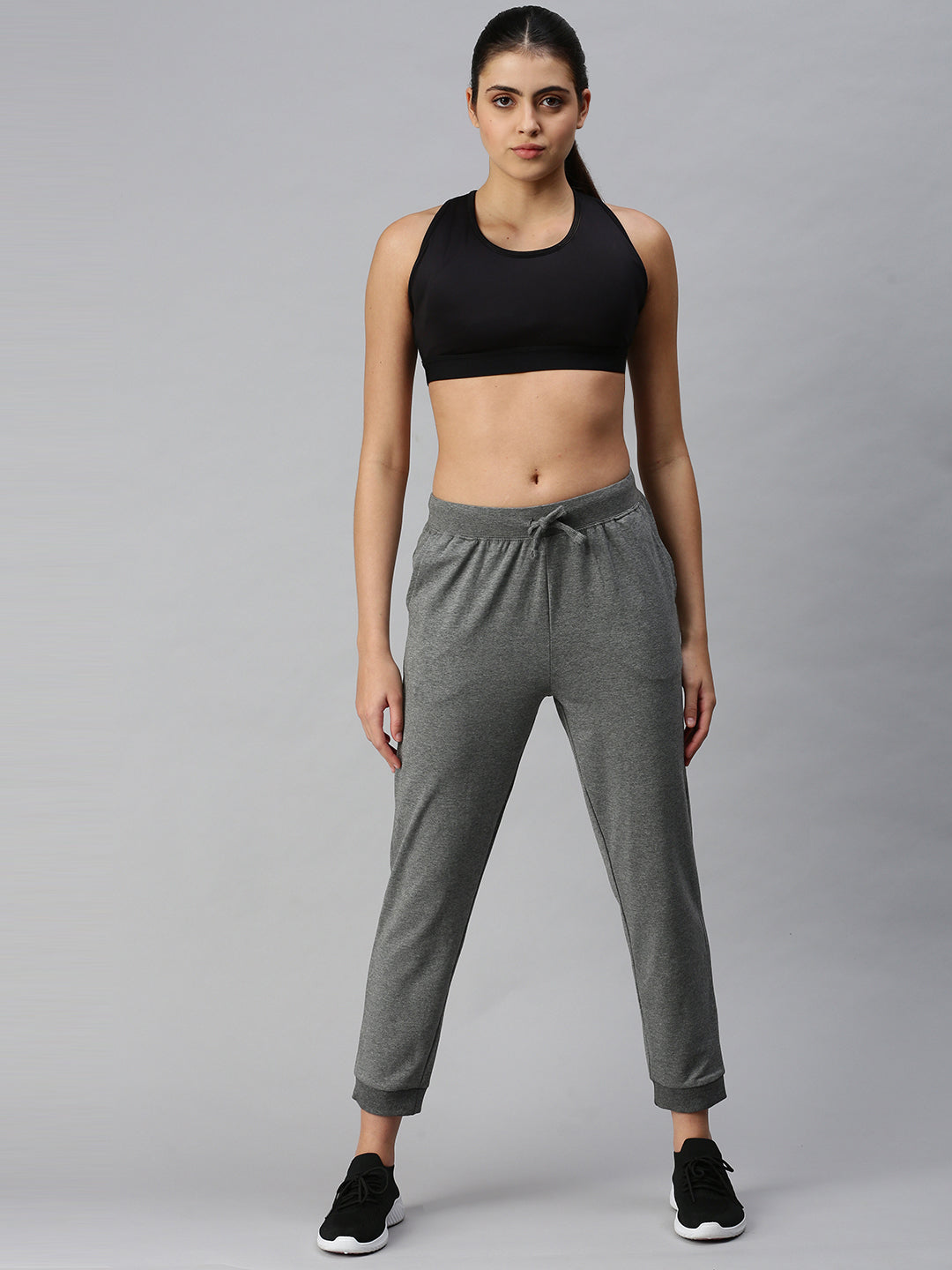 De Moza Ladies Jogger Anthra Melange