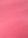 De Moza Ladies Plus Ankle Length Leggings Solid Cotton Rani Pink - De Moza
