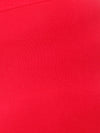 De Moza Ladies Plus Ankle Length Leggings Solid  Cotton Dark Coral - De Moza