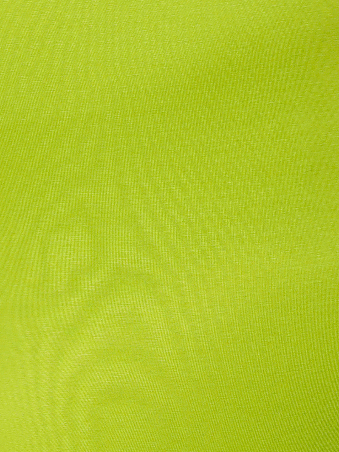 De Moza Ladies Plus Ankle Length Leggings Solid Cotton Lime - De Moza