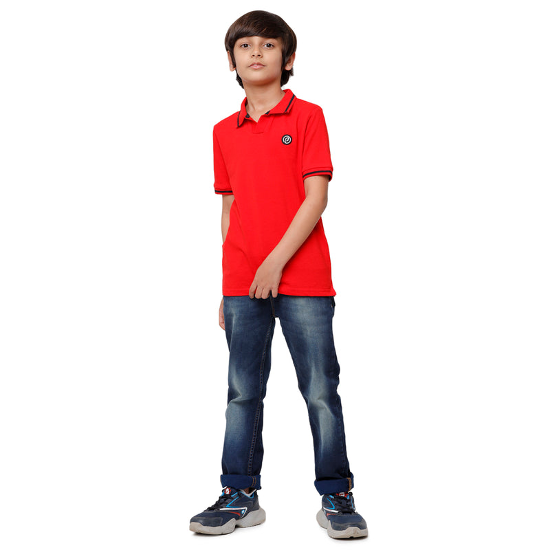 Pack of 2 Pipin Boys T-shirt High Risk Red & Spicy Mustard
