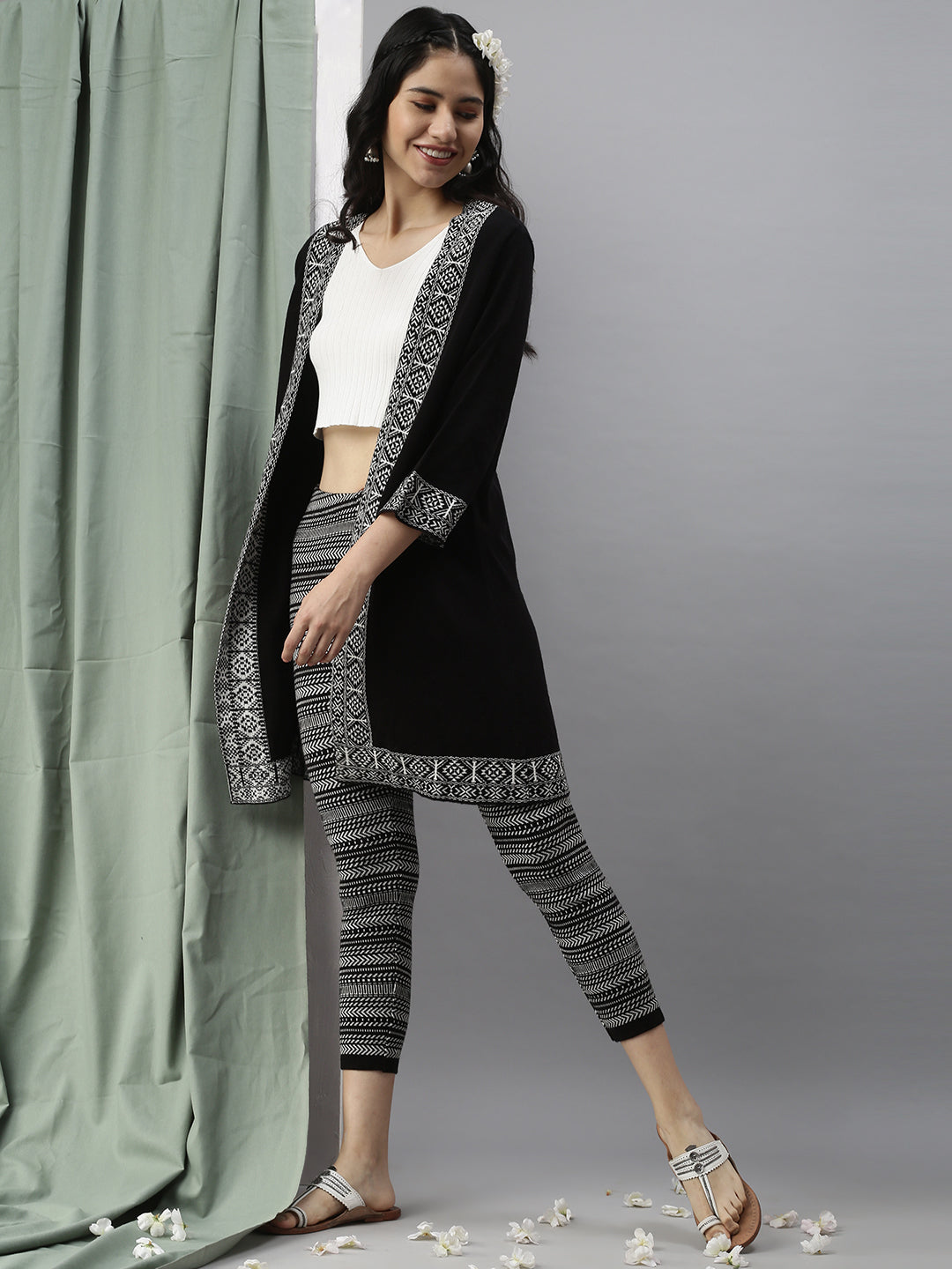 De Moza Women’s Winter Leggings Black