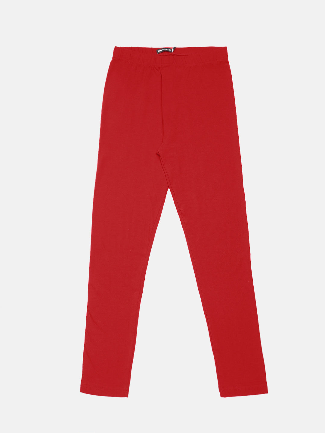 Kids - Girls Ankle Leggings Red