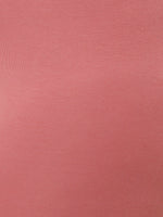 De Moza Ladies Plus Ankle Length Leggings Solid  Cotton Dark Peach - De Moza