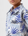 Kids – Boys Printed Shirt Mint White