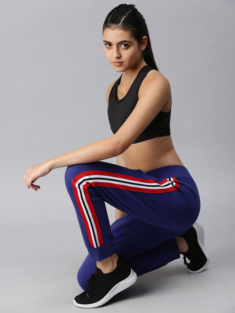 De Moza Ladies Jogger Navy Blue