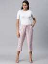 De Moza Ladies Printed Pyjama Pant Calcite Blue