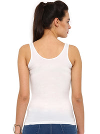 Pack of 2 De Moza Ladies Razor Back Top Black & White