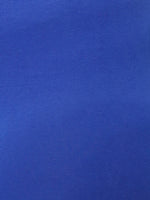 De Moza Ladies Plus Ankle Length Leggings Solid Cotton Royal Blue - De Moza