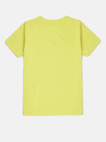 PIPIN Boys Printed T-shirt Light Green