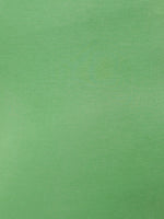 De Moza Ladies Plus Ankle Length Leggings Solid Cotton Light Green - De Moza