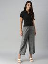 De Moza Ladies Palazzo Dark Grey