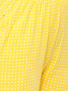 De Moza Ladies Printed Pyjama Set Solar Power