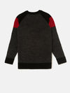 Kids - Boys Winter Sweatshirt Bright Anthra Melange - De Moza