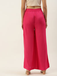 De Moza Ladies Palazzo Fuchsia