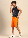 Kids - Boys Shorts Dark Orange 