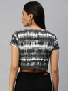 De Moza Ladies Active Wear Crop Top Black