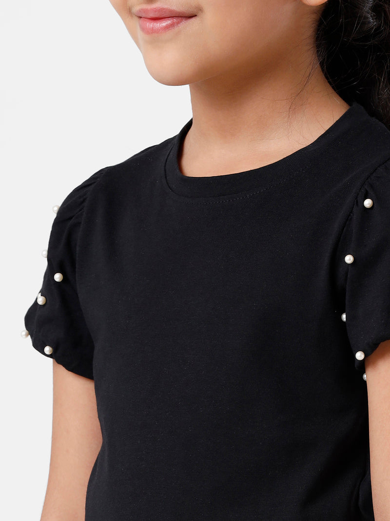 Kids - Girls Top Black