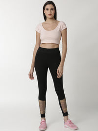 De Moza Women's Ankle Length Leggings Black - De Moza (4359019987007)