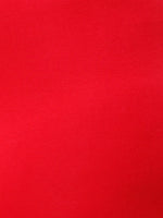 De Moza Ladies Plus Ankle Length Leggings Solid  Cotton True Red - De Moza